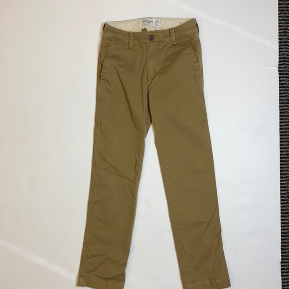 Abercrombie kids khaki slim size 9\10 - Picture 1 of 4